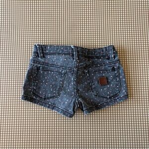 ROXY GIRL mini denim Jean shorts. Size 5